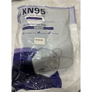 60 PCS - KN95 Protective  Mask Gray and black -New